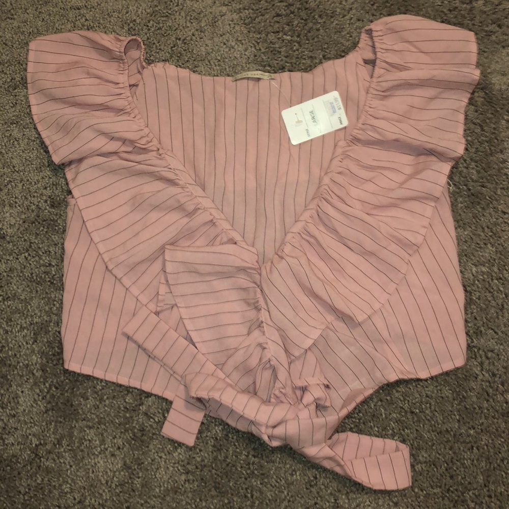 stripe blouse
